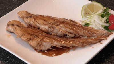 ブリスペアリブの照り焼き