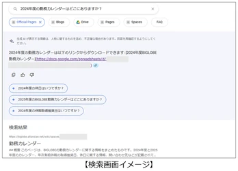 BIGLOBEがGoogle CloudのAI技術を活用し 独自開発した「社内文書AIサーチ」で業務効率向上