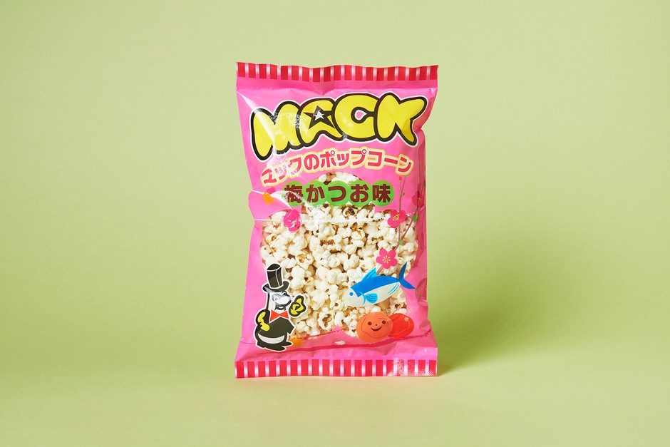 あぜち食品　マックポップコーン 梅かつお味