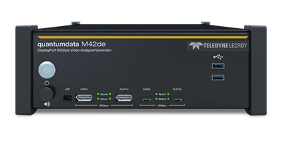 テレダイン・レクロイ　 アナライザ／ジェネレータシステムM42deに DisplayPort AE 対応機能を追加