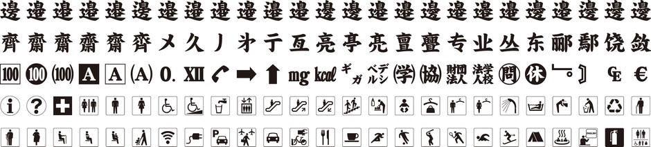 DynaFont外字マエストロ特徴その1