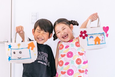 「キッズエコバッグ」ワークショップ画像(2)