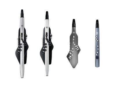 電子管楽器「Aerophone」 (左から)『AE-30』、『AE-20』、『AE-05』、『AE-01』