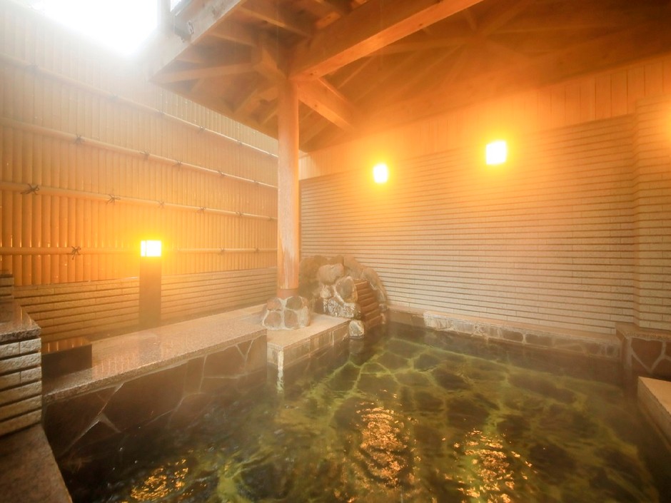 温泉も堪能