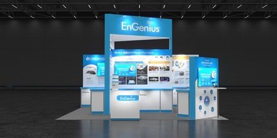 EnGenius Interopブースのモックアップ