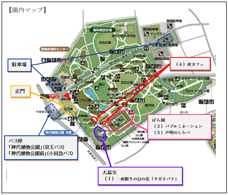 園内マップ
