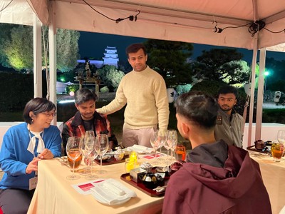 明石公園で開催されたガストロノミーイベント(2024年11月17日)
