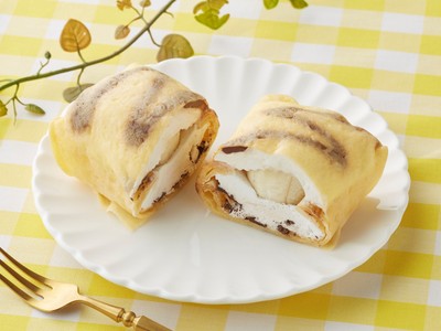 しあわせクレープ チョコバナナ画像(画像はイメージです。)