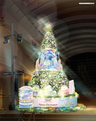 クイーンズスクエア横浜クリスマス2025× 『映画 すみっコぐらし 空の王国とふたりのコ』 キラキラたからものクリスマス