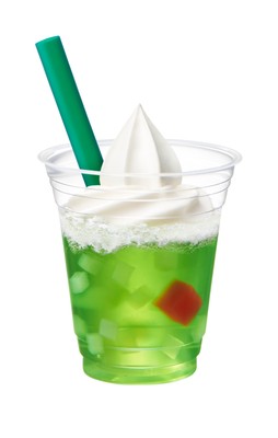 グルクル飲むクリームソーダゼリー(画像はイメージです。)